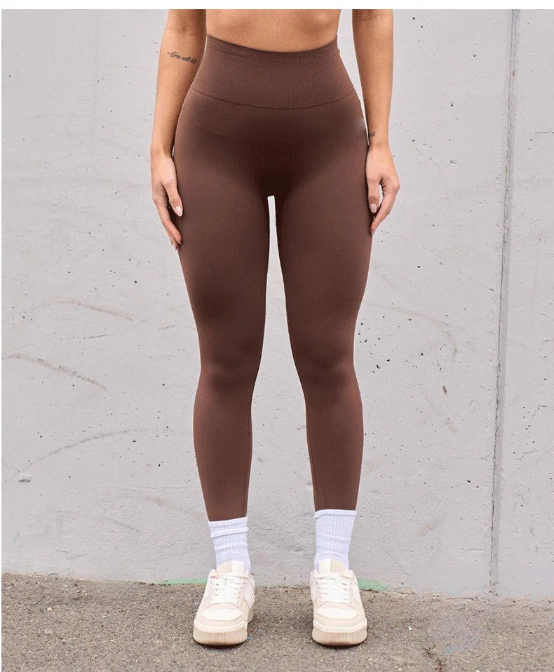 Seamless High Waist Sports Leggings , Fitness Pants