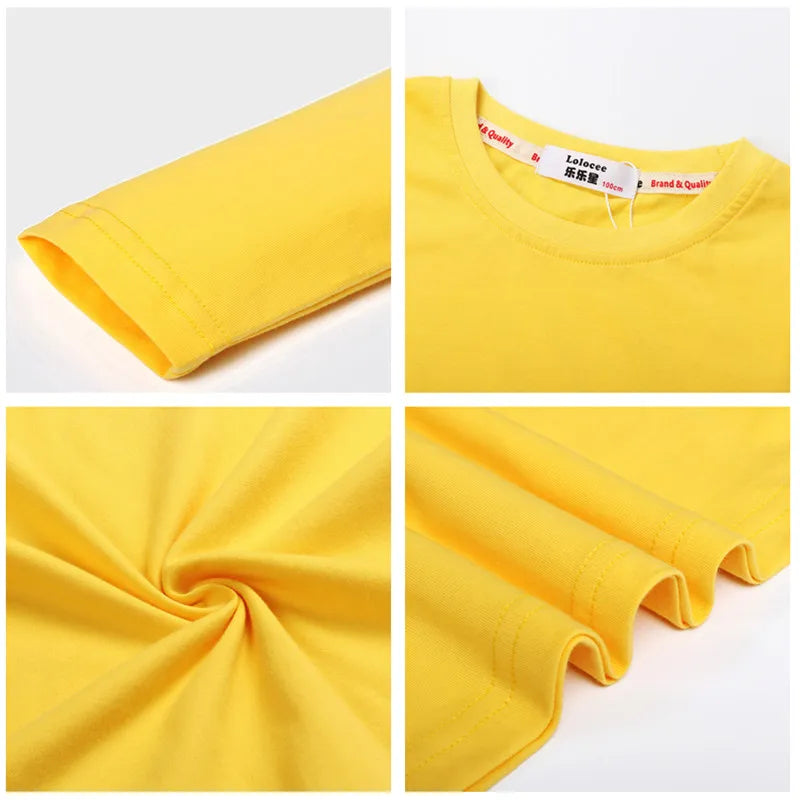 Aimi Lakana Kids Lightning Print Long Sleeve Cotton Tee