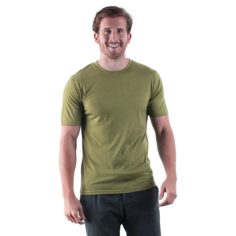 Men’s Merino Wool T-Shirt – Breathable & Quick-Dry Base Layer