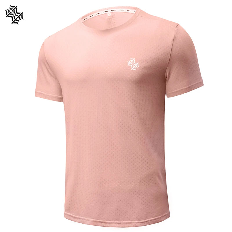 Summer Men’s Quick-Dry Fitness T-Shirt – Breathable & Stylish