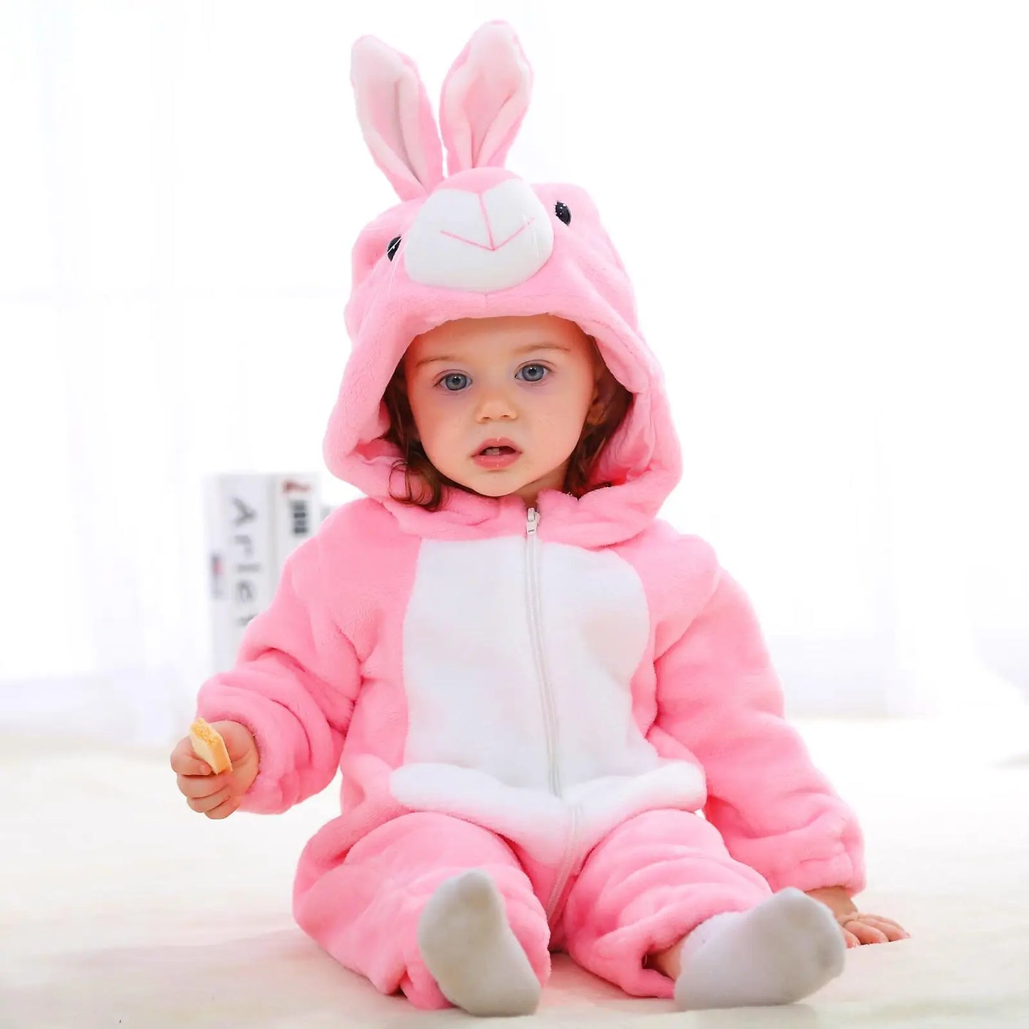 Baby Kigurumi Stitch Cow Unicorn Cartoon Romper Infant Kids Animal Jumpsuit Girls Boys Cosplay Pyjama Costumes For Christmas