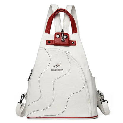 Women's PU Leather Backpack – Stylish & Functional