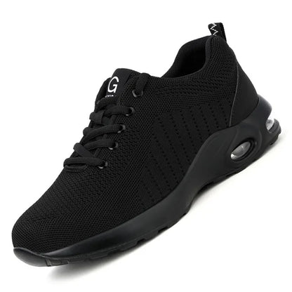 Breathable Men Work Safety Boots Steel Toe Shoes Male Anti-puncture Safety Shoes Indestructible Work Sneakers Security Footwear