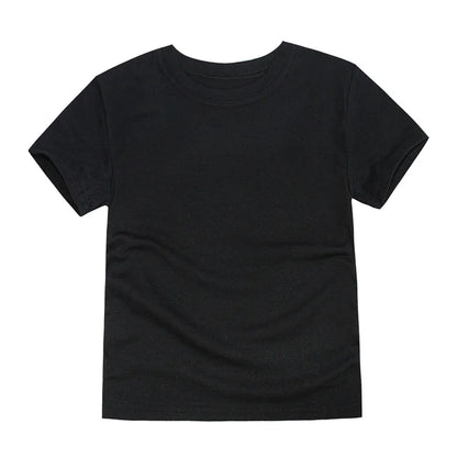 100% Cotton Blank T-Shirt – Soft & Comfy for Kids