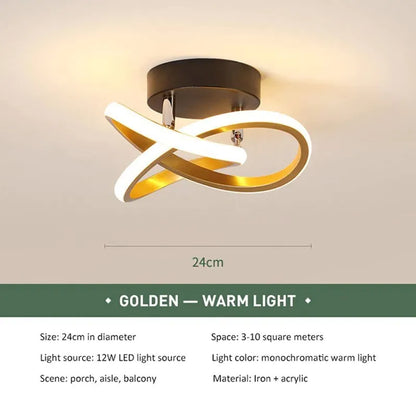 Modern LED Ceiling Light – Minimalist Strip Lamp for Home Decor