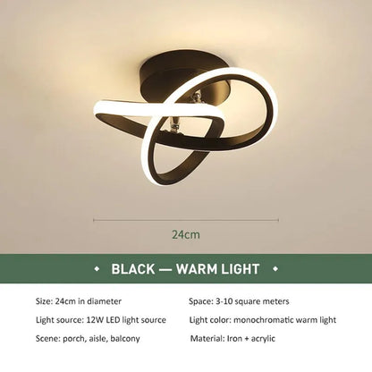 Modern LED Ceiling Light – Minimalist Strip Lamp for Home Decor